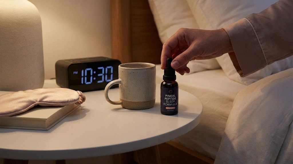 Pineal peptide for sleep