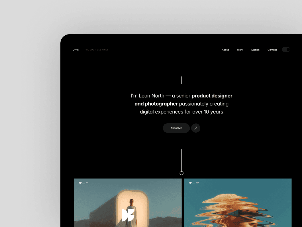 Carme — Personal Portfolio Template