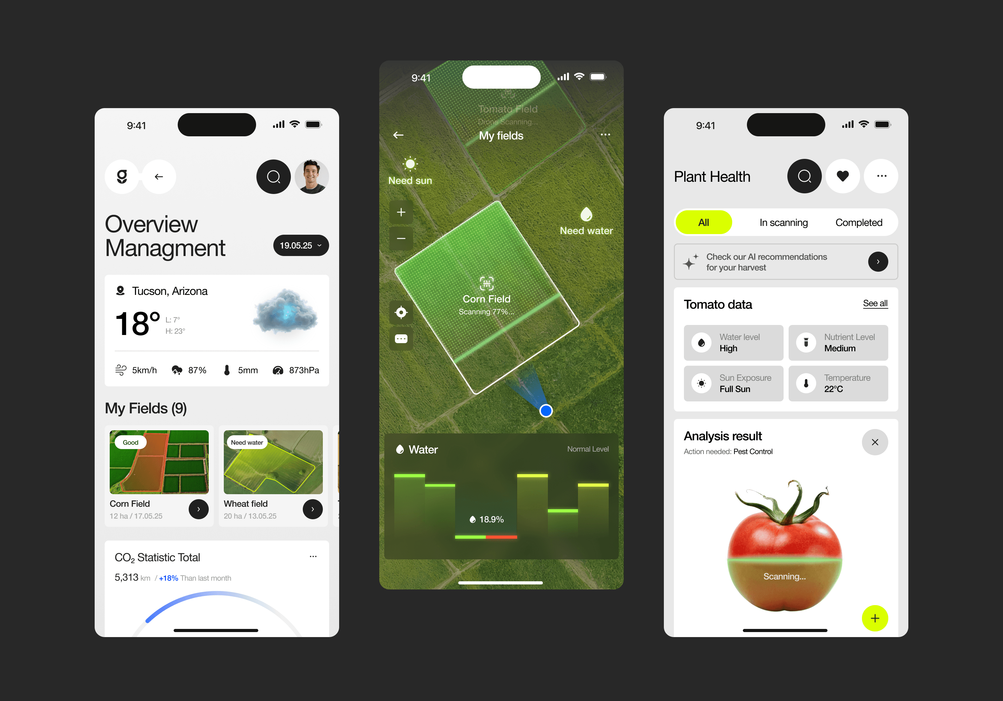 智慧农业监测 APP 设计