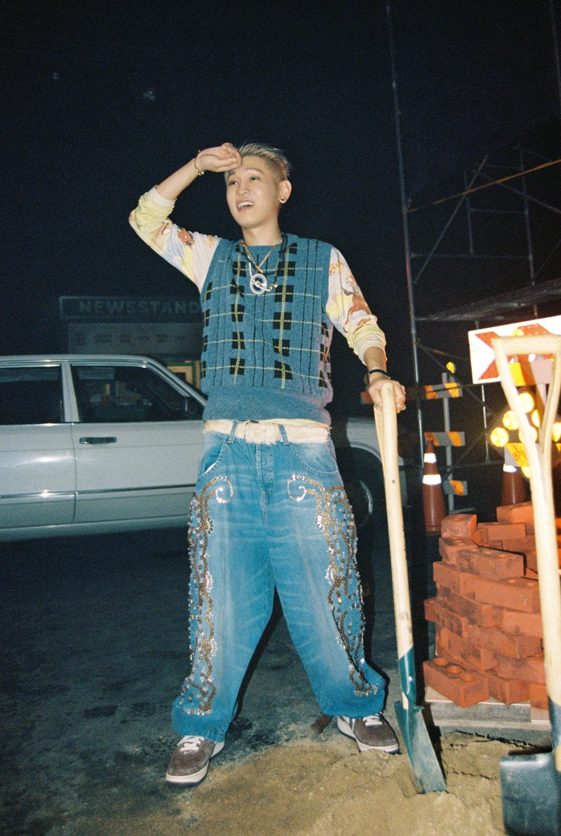 Batch.Works product catalogue book on a work top with a graphic printed image on the front