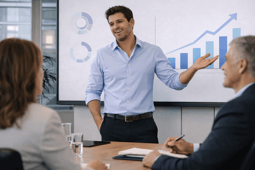 Envelope containing recommendations like “Fix churn spike” and “Action,” symbolizing actionable insights.