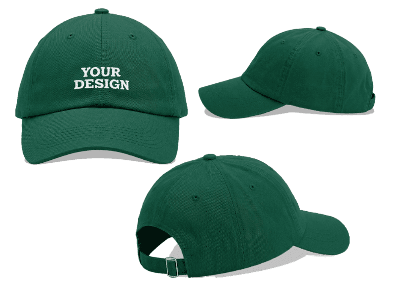 Unstructured 6 Panel Cap