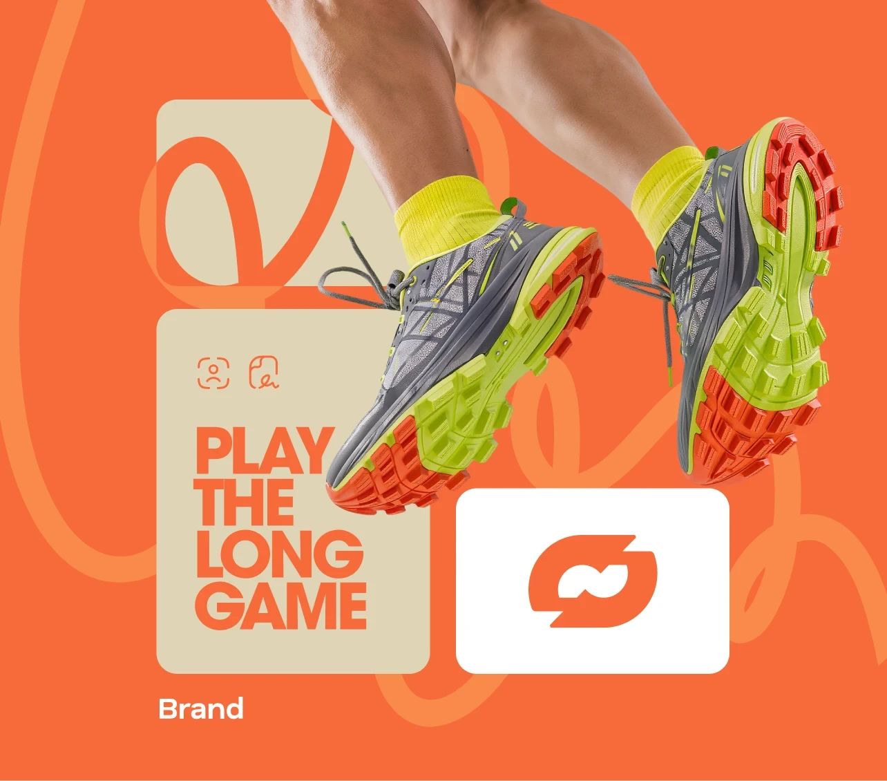 Project L, colorful abstract painting on canva