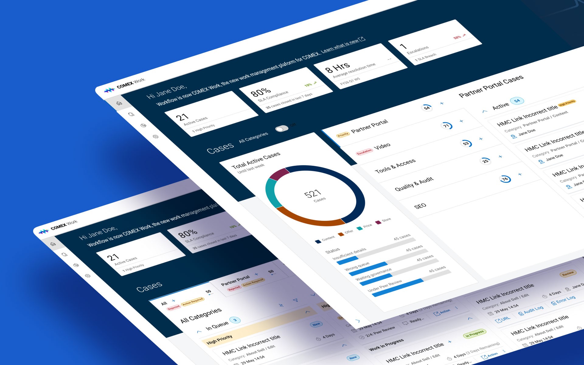 The application would scale to cater to not only requestors, but agents and management.