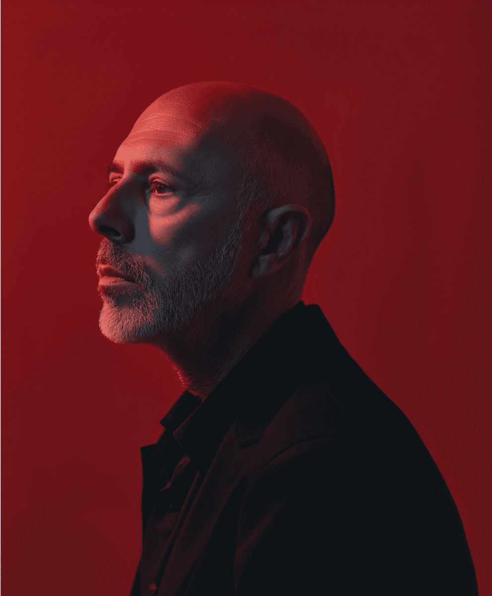 A portrait photo of a man