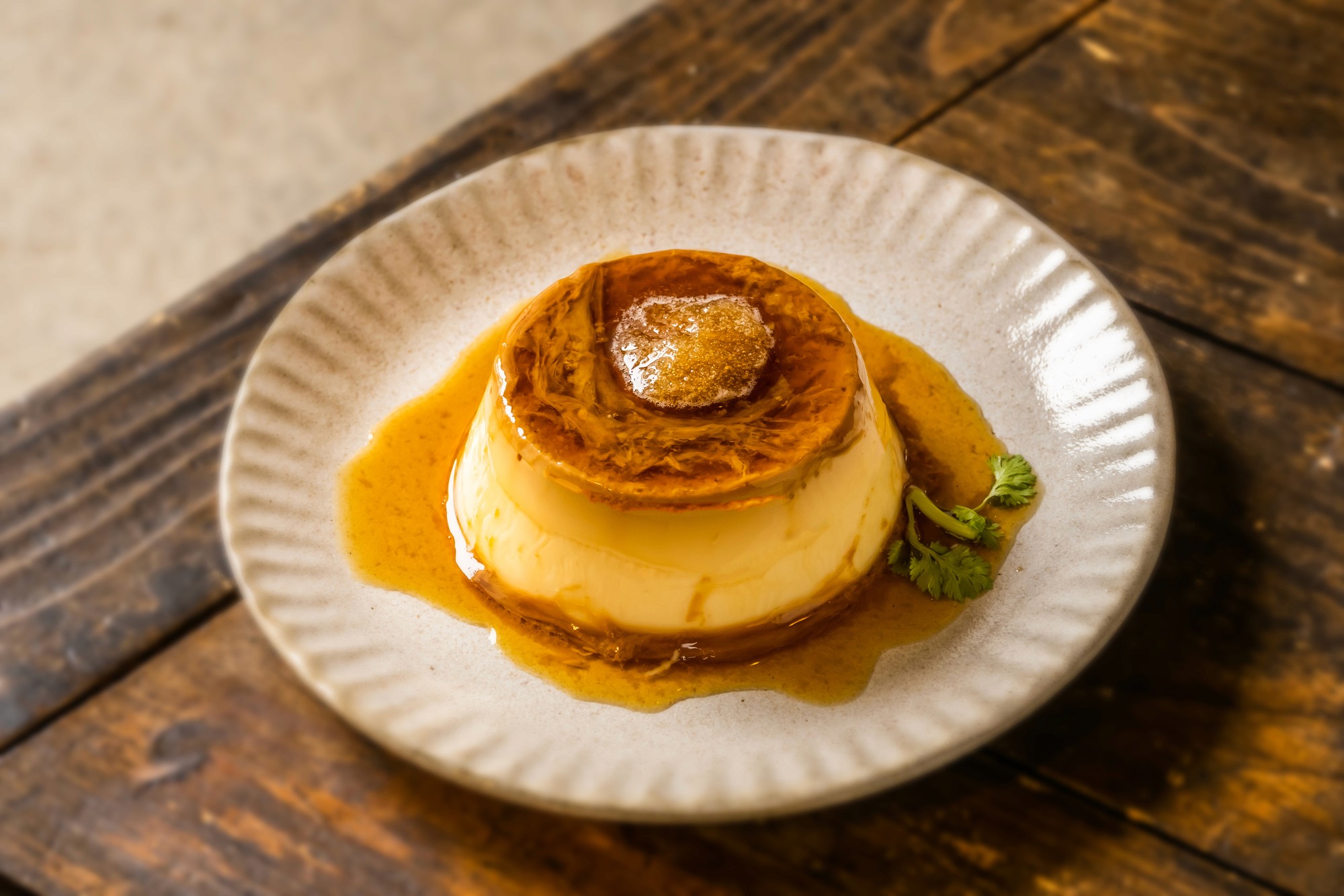 pancakes with berries on white ceramic plate