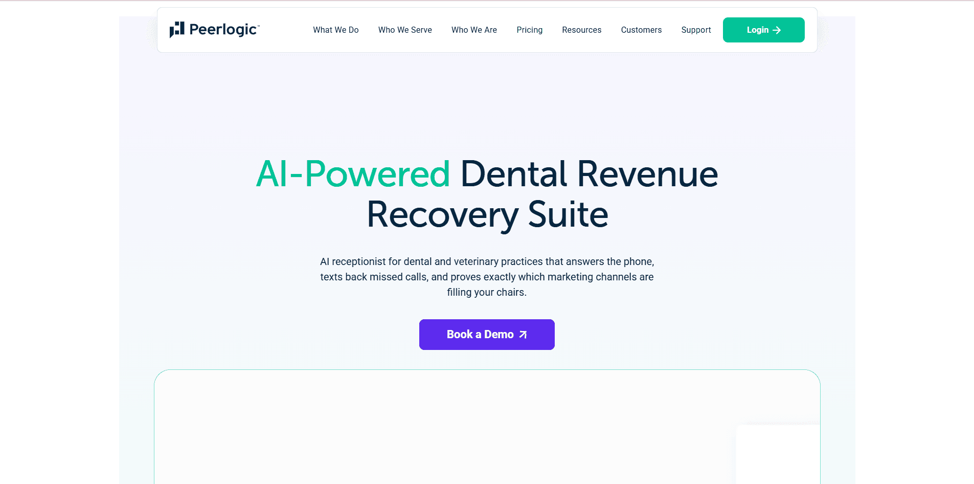 Hero Section Image for Peerlogic 