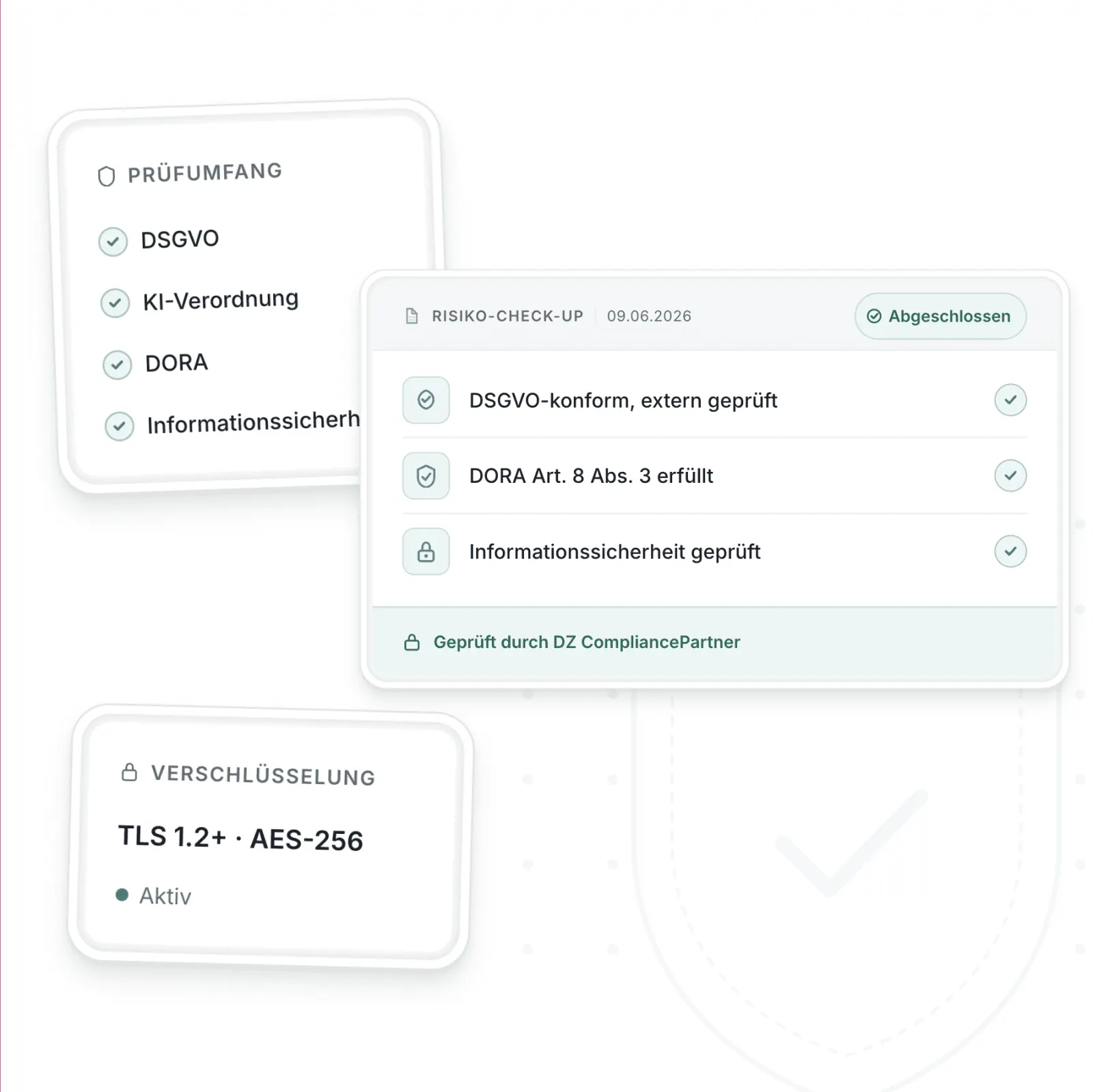 Listenansicht in der mykori-Software