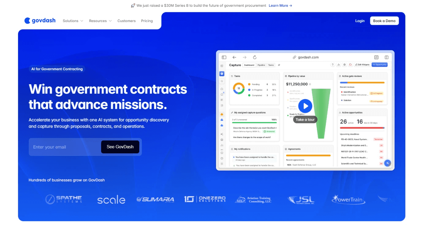 GovDash: Best For US Federal Tenders And Compliance
