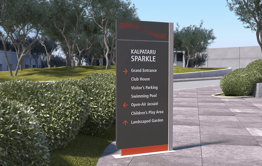 Kalpataru Group | Wayfinding and Signage Systems for Kalpataru Pinnacle and Sparkle