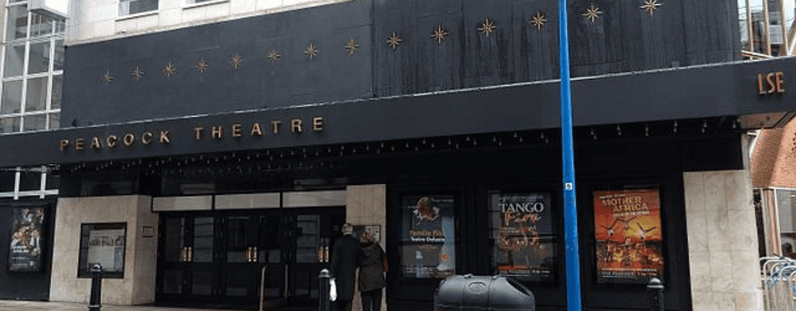 Exterior of the Peacock Theatre a Sadler's Wells theatre in London