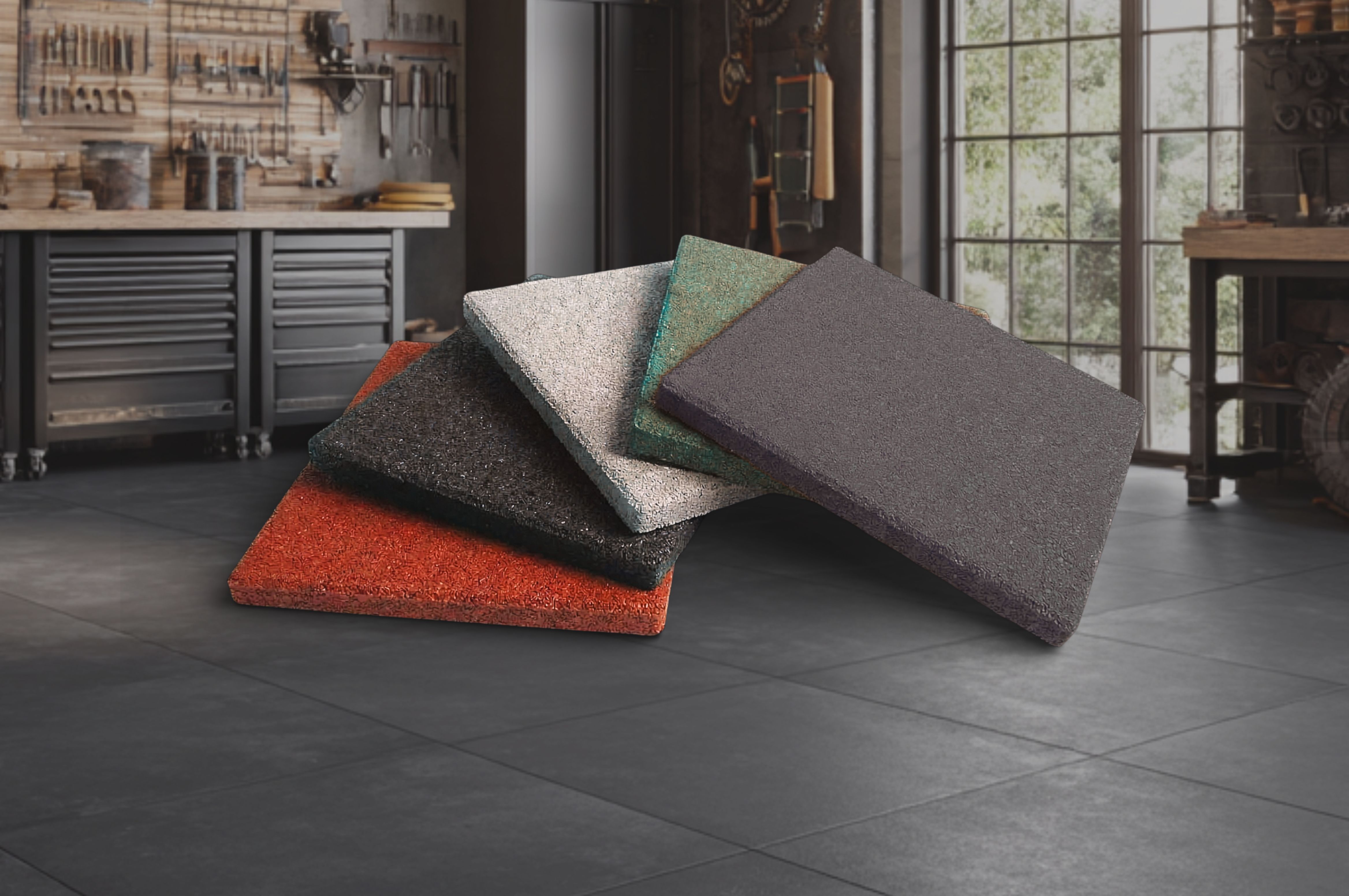 softdek logo på et bilde