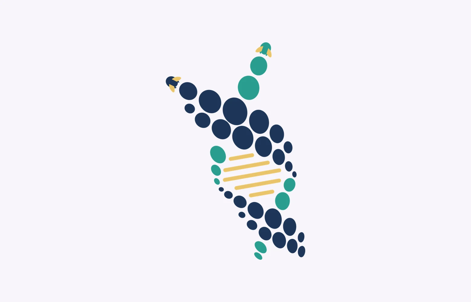 The Blumenthal Lab primary mark, full color