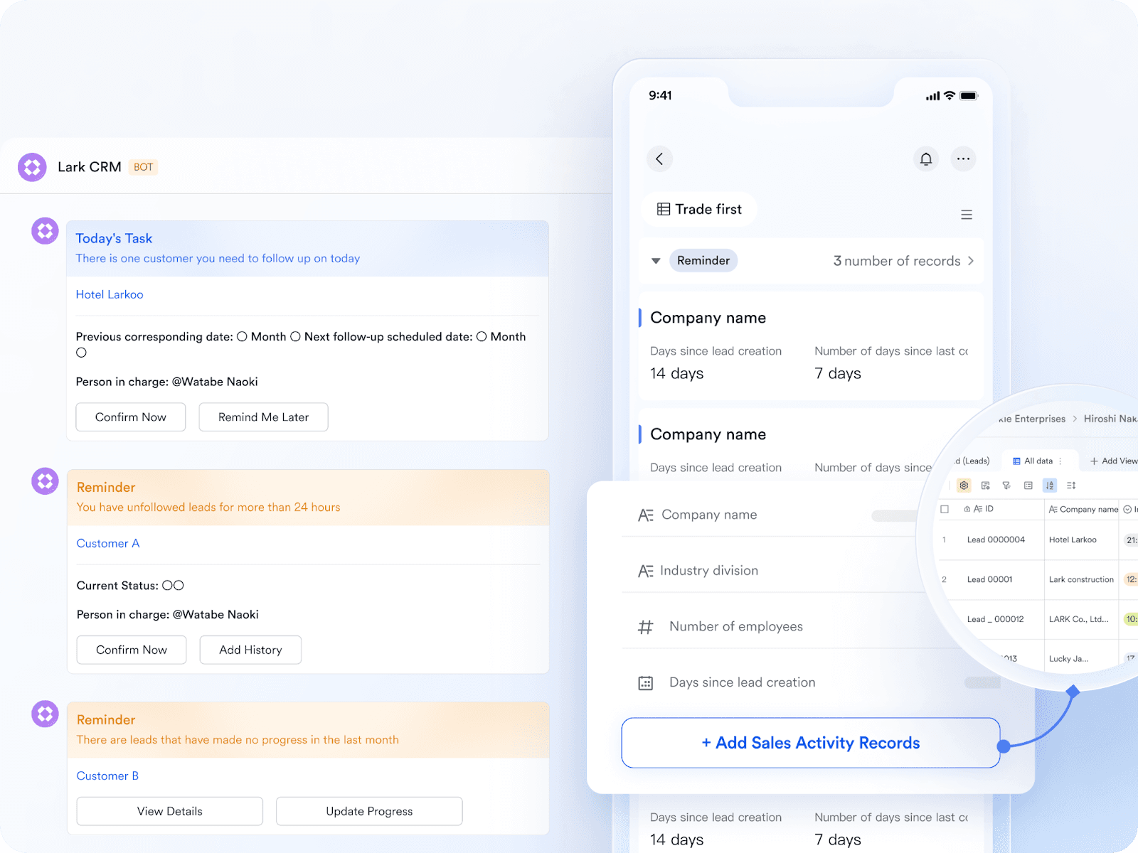 Lark Tasks automation&nbsp;