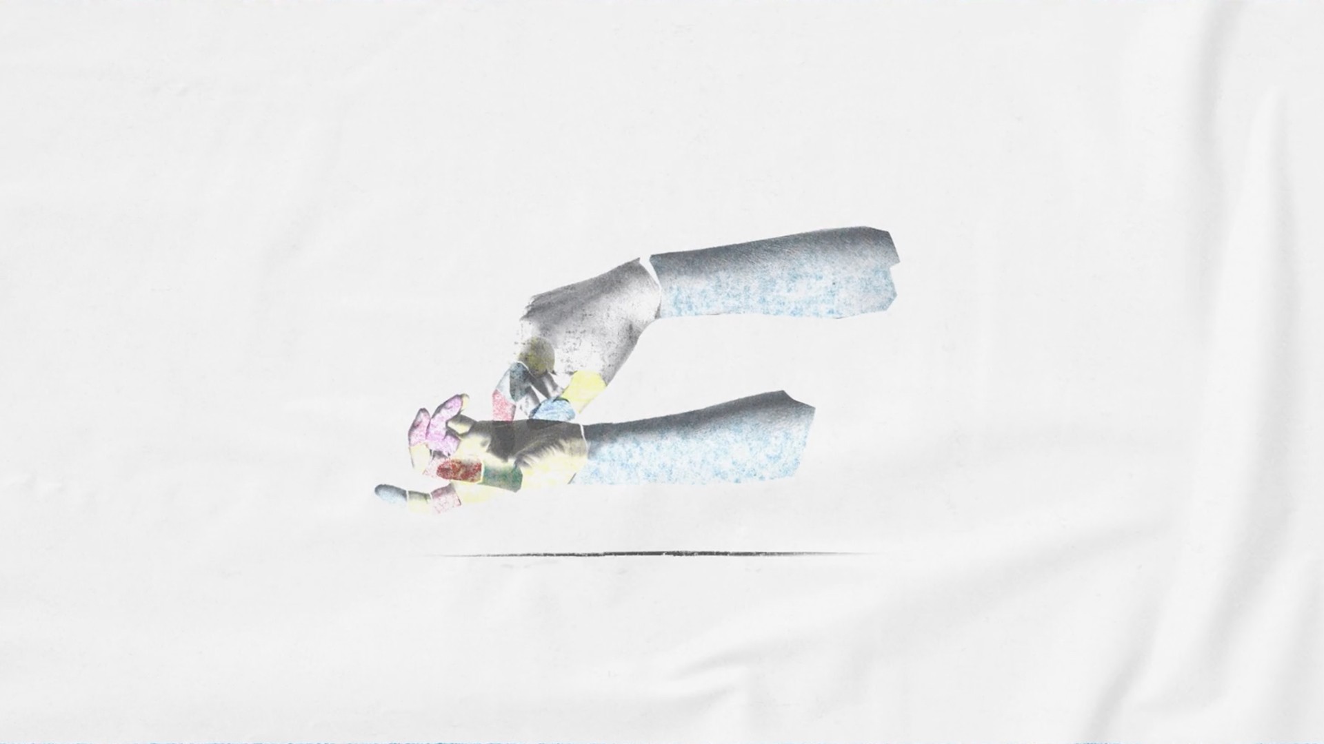 Illustration von unterschiedlichen Browserfenstern in einem Erklärvideo und ein Character der in einem Rettungsring auf dem Wasser schwimmt