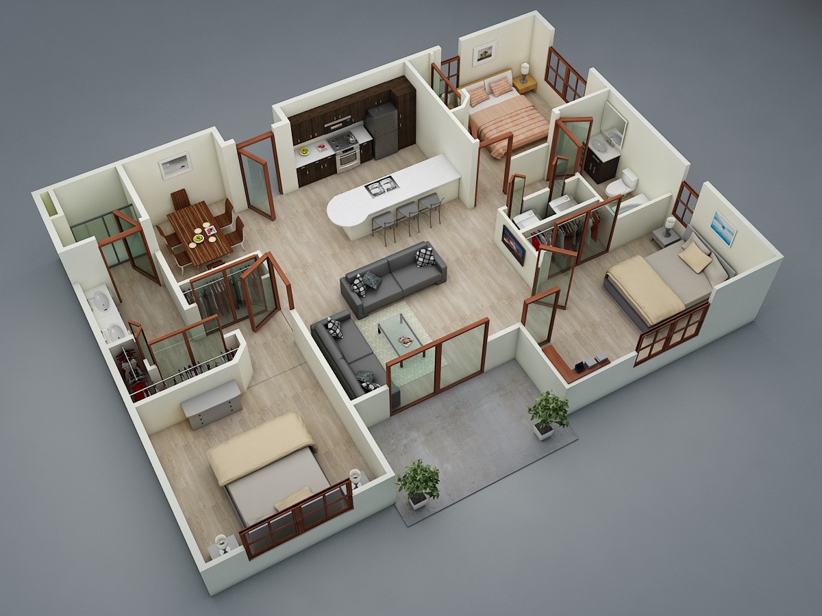 3D Floor Plan