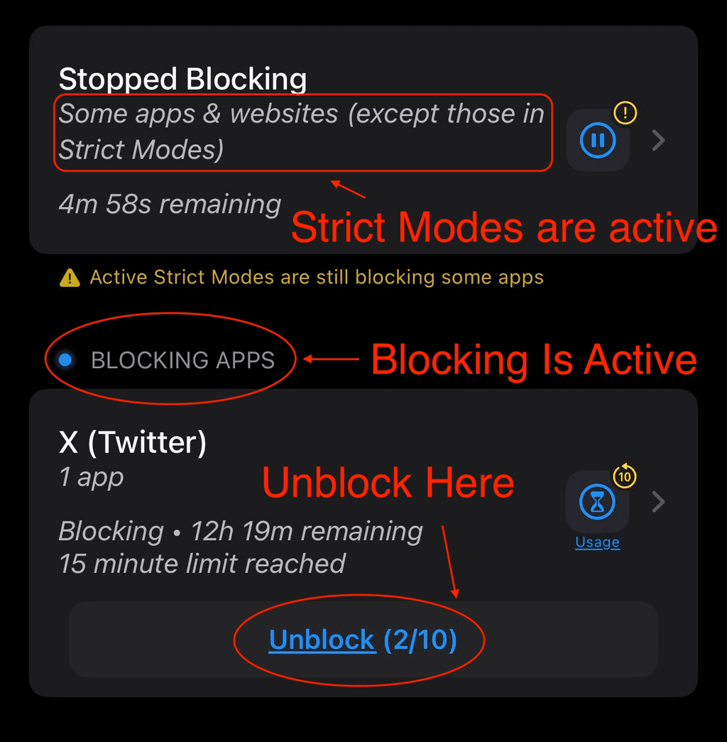 Reset Strict Modes setting in Refocus