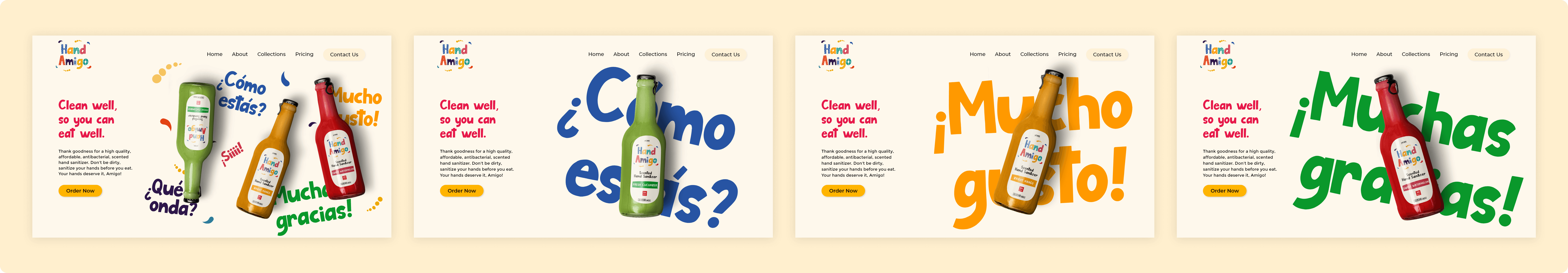 Screen design displayed in a mockup