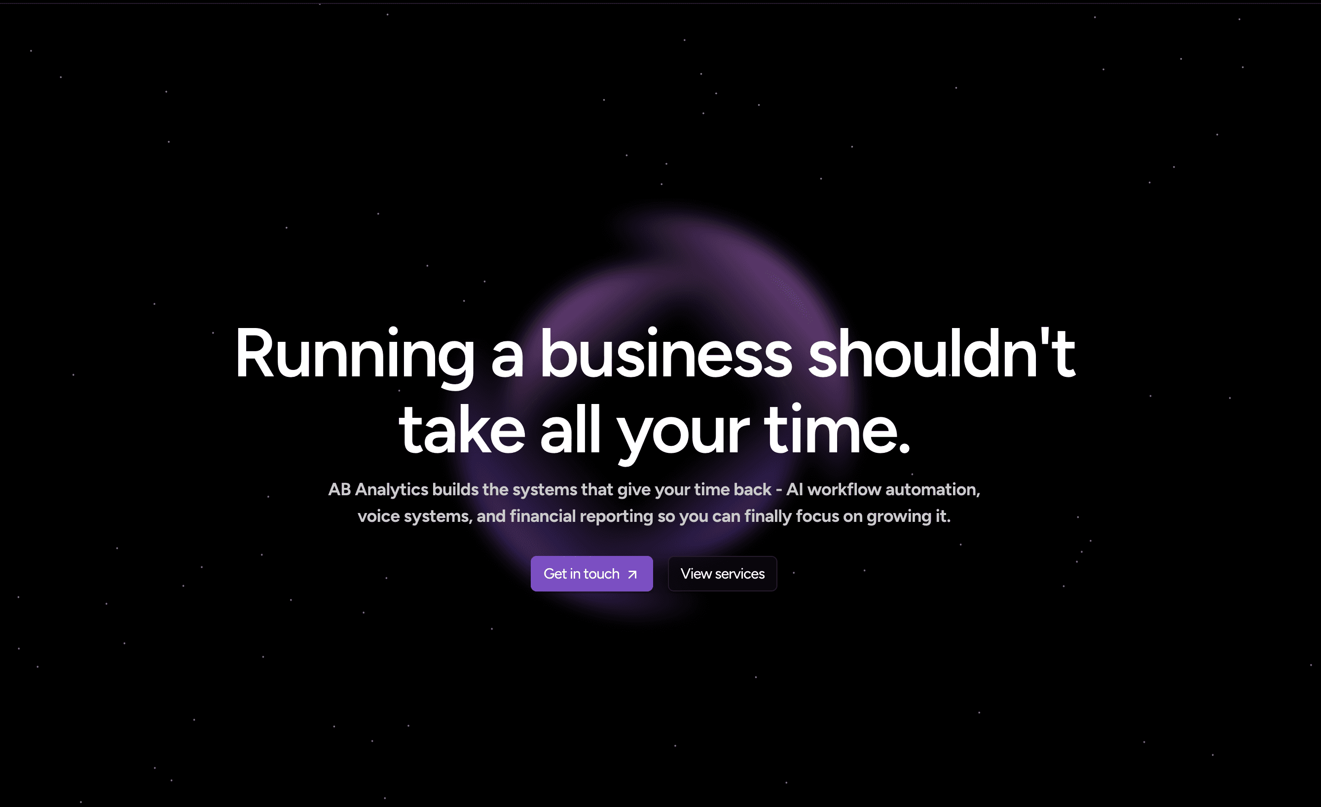 Ab Analytics AB Analytics | AI Automation, Voice Agents & Business Analytics
