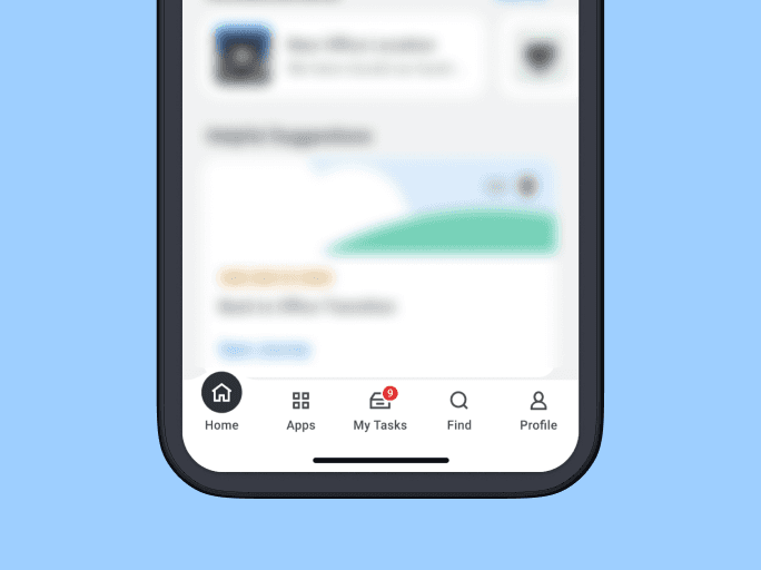 Bottom navigation image