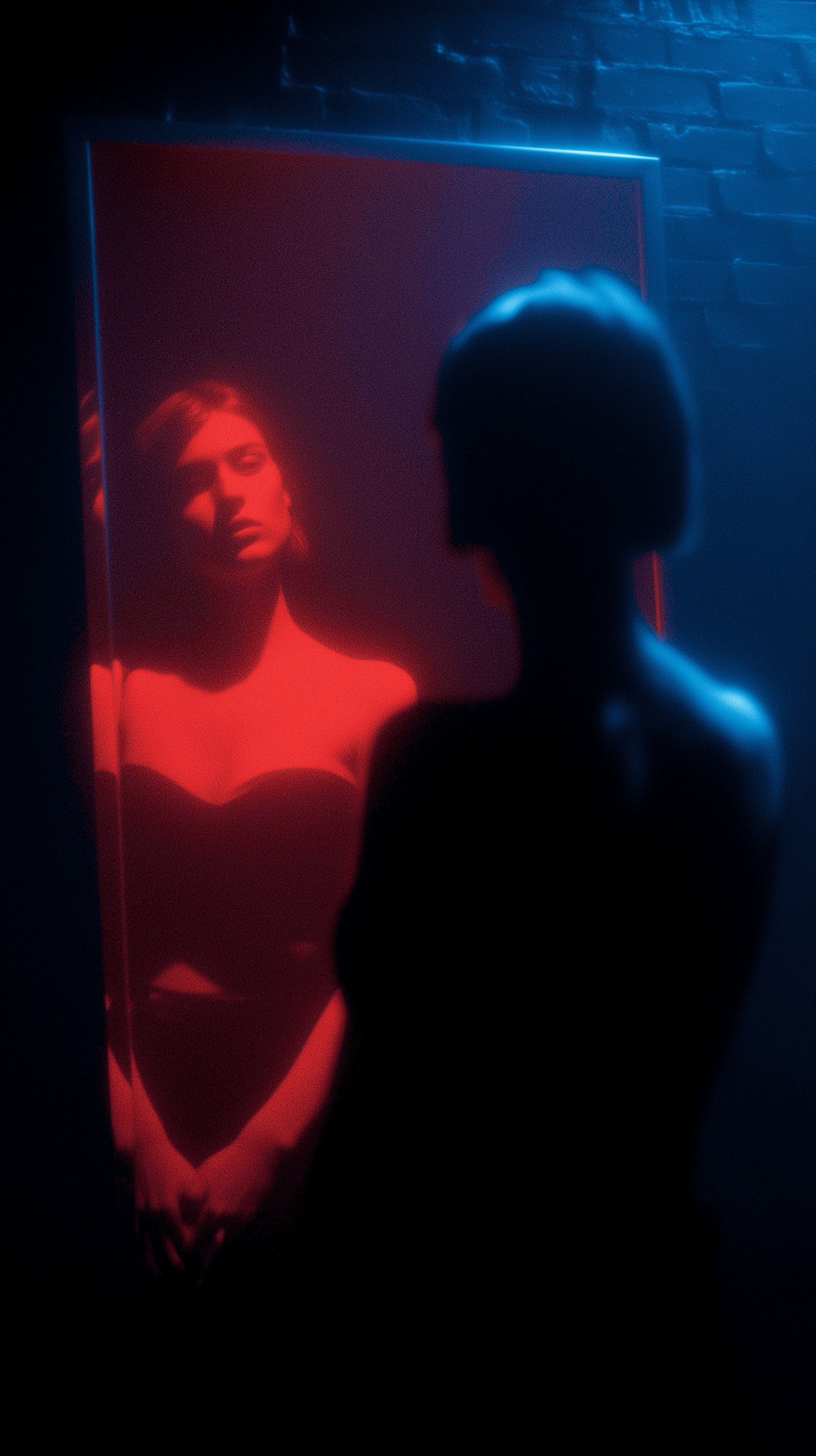 Woman Sit On The Floor