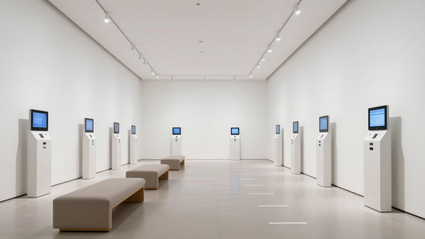 Optimising gallery space for universal accessibility