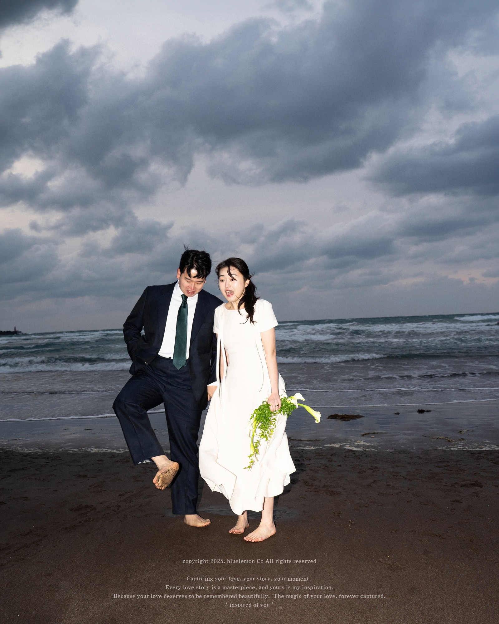 [필름커넥트] 제주 바다웨딩스냅 후기 | 작가추천 블루레몬