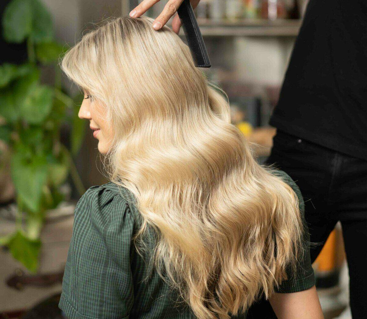 Bleached and Dyed Hair Tips