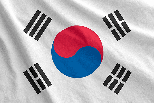 flag of South Korea