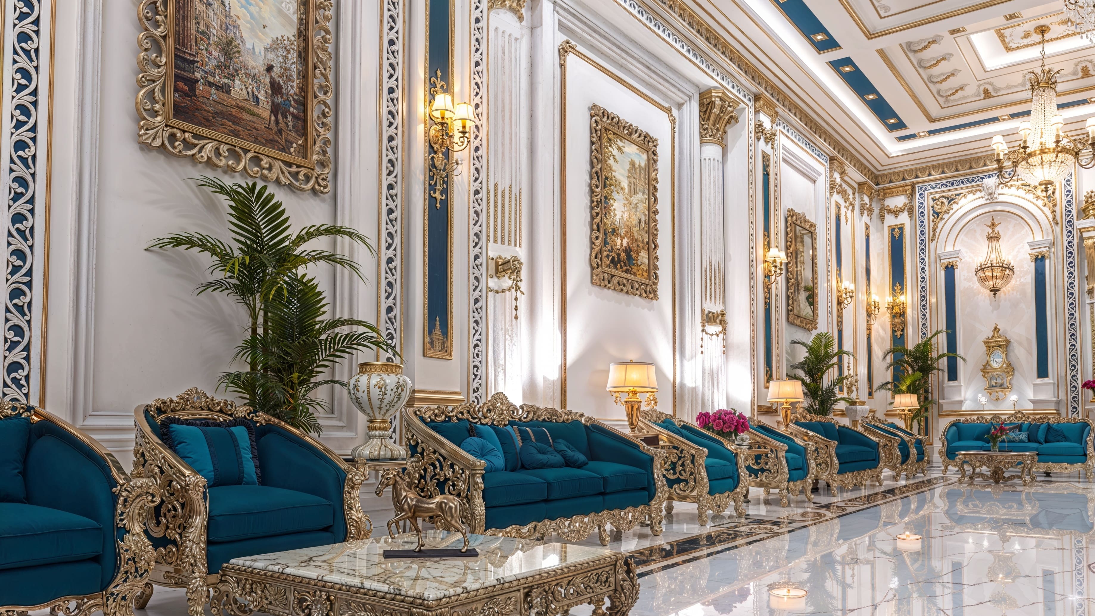 Reception room