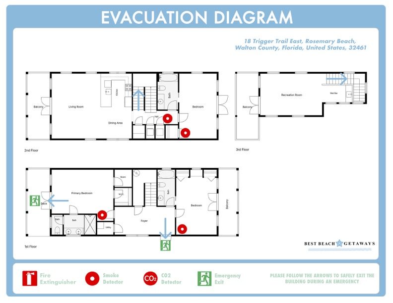 Fire & Safety Floor Plan — sample photo 2, Panhandle Productions