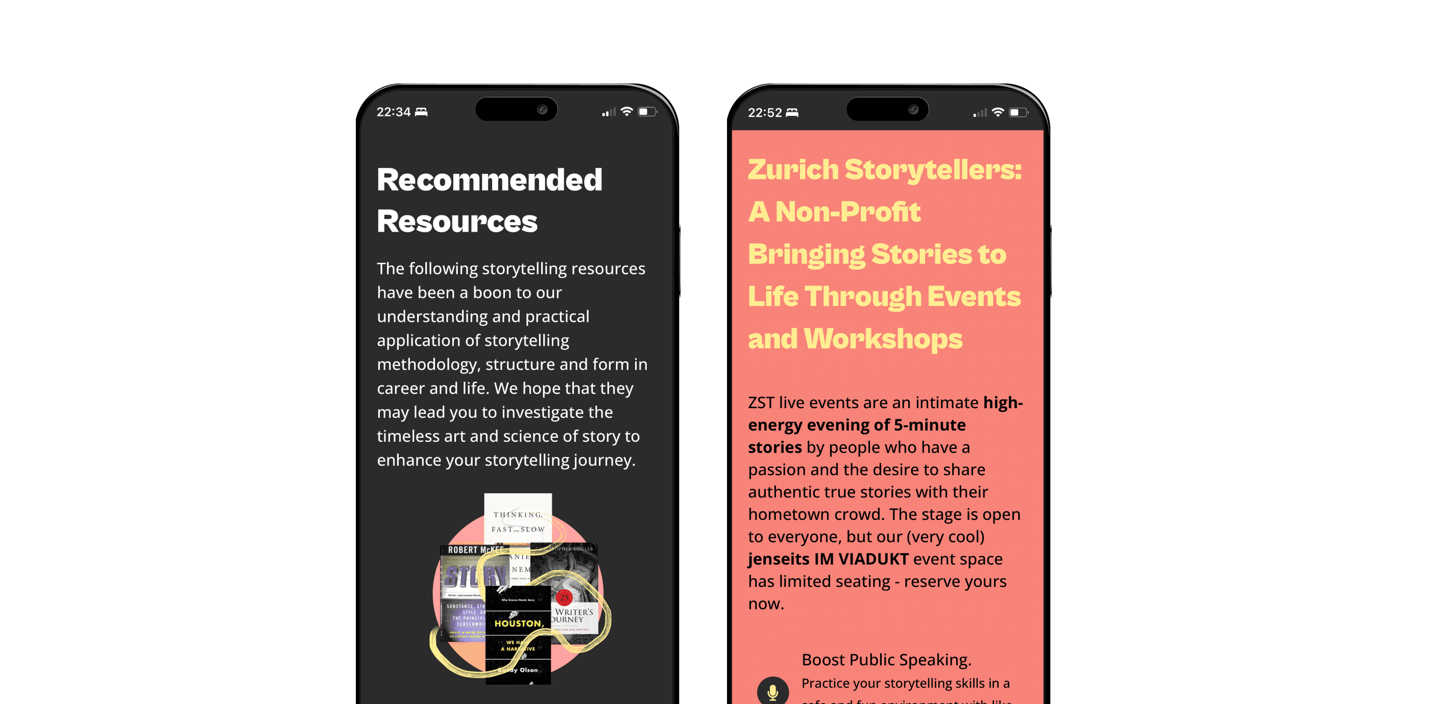 A mockup for an app screen