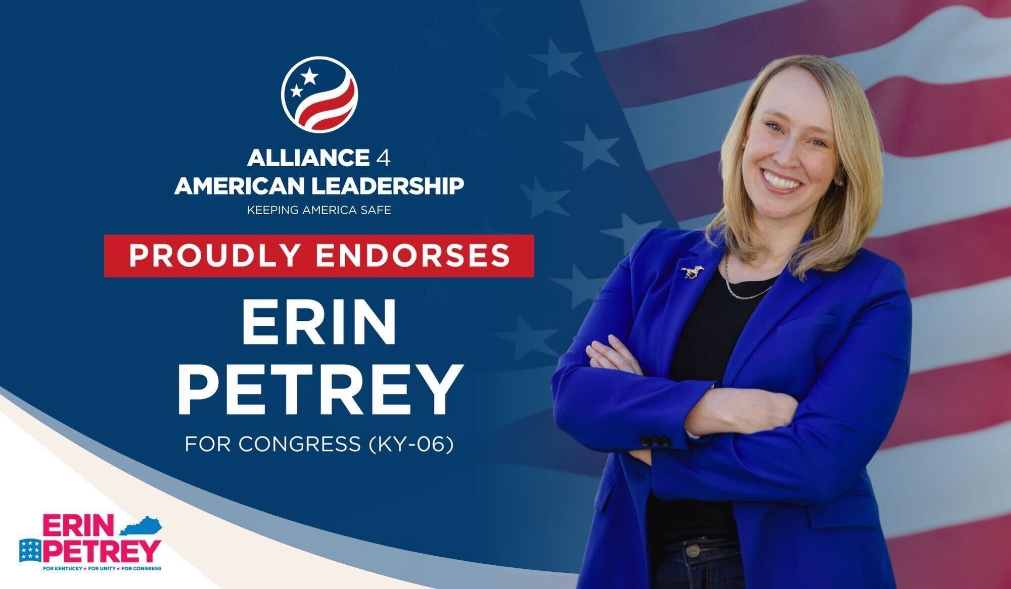 Erin Petrey Endorsement by A4AL