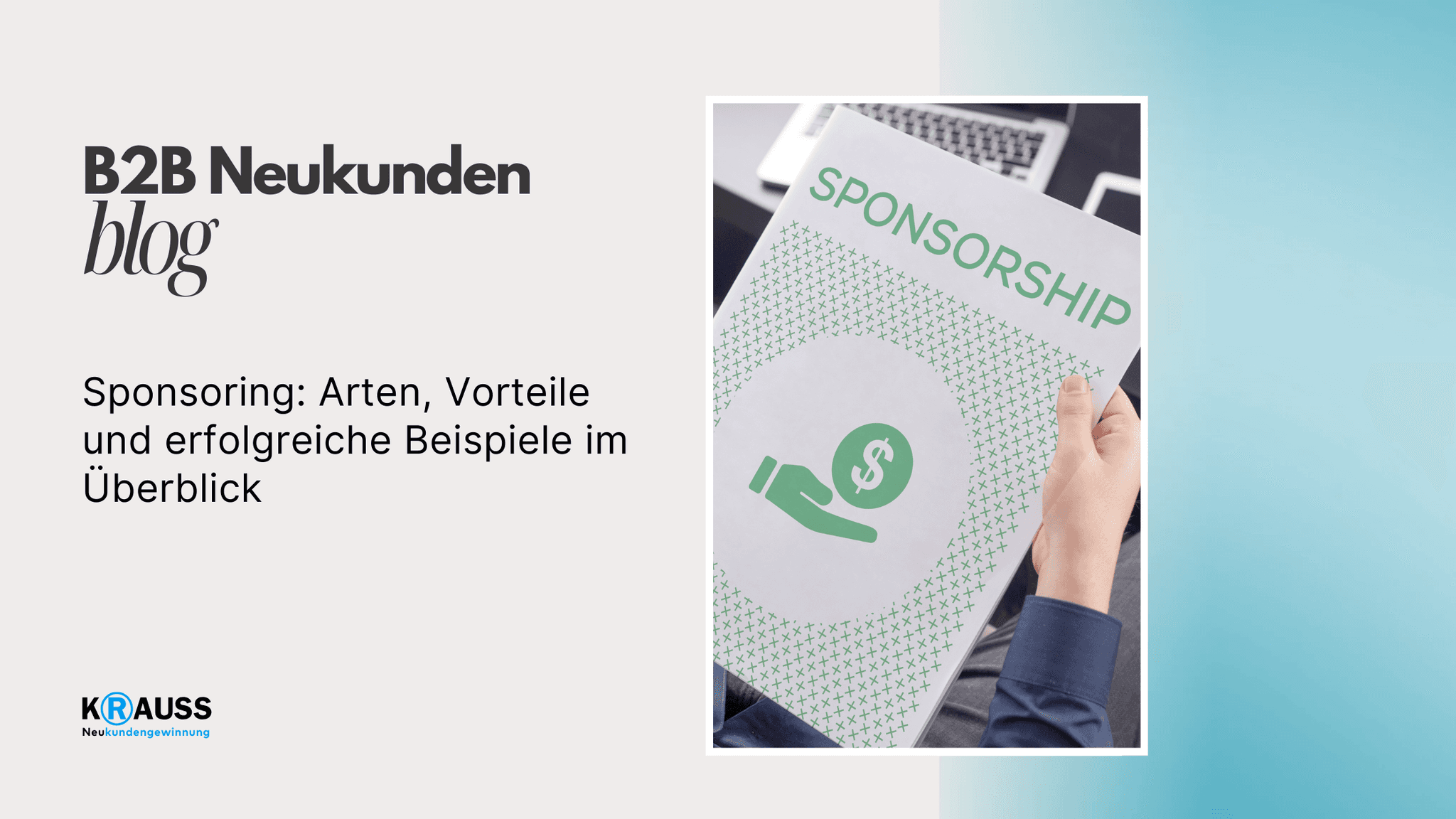 Sponsoring: Arten, Vorteile und erfolgreiche Beispiele im Überblick