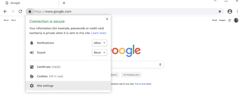 Chrome 79 Update