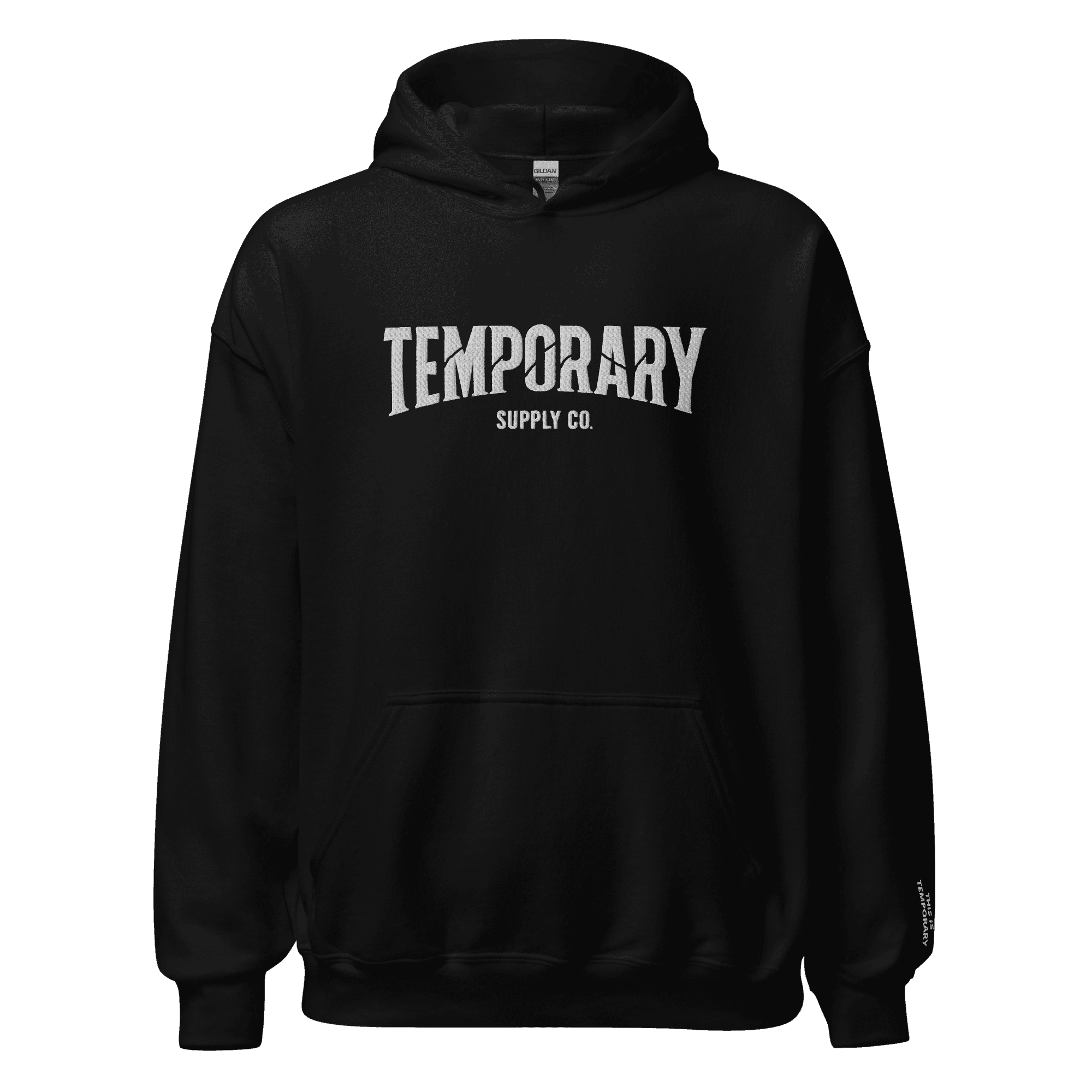 tmpry. OG Hoodie Black