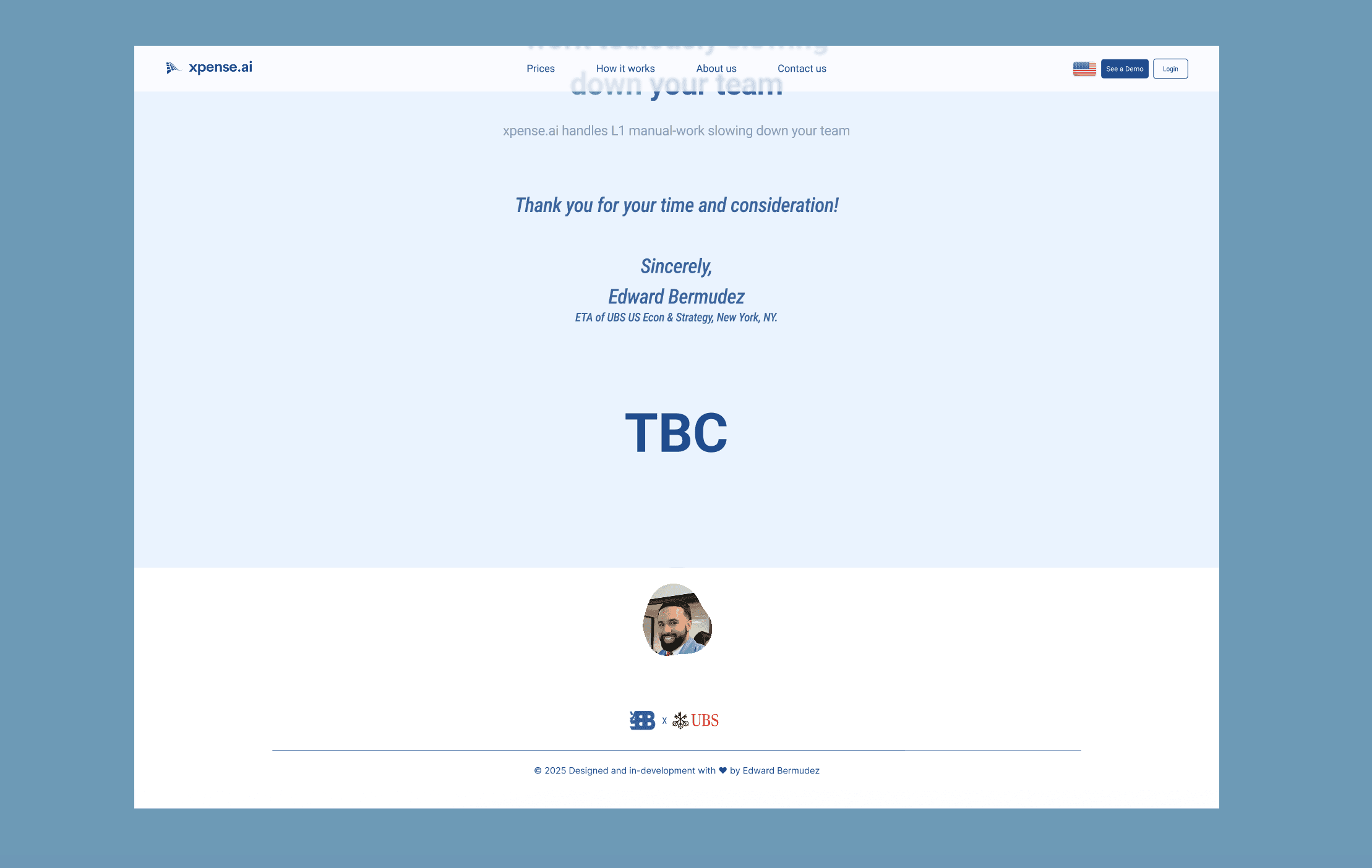 About/Sign up Page | Footer