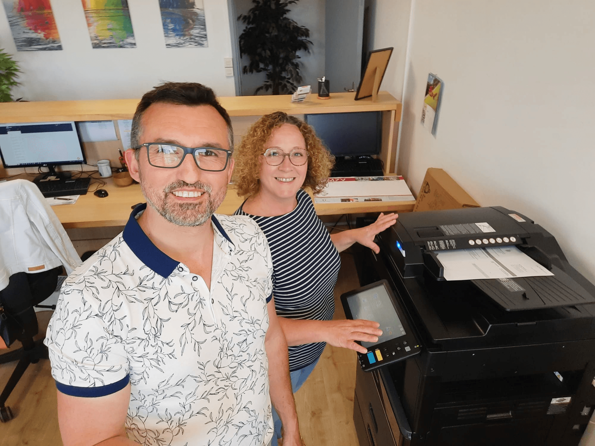 People in the office