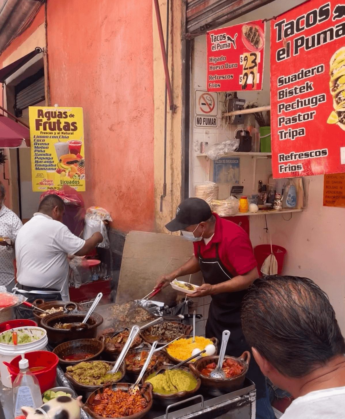 street food in Mexico city