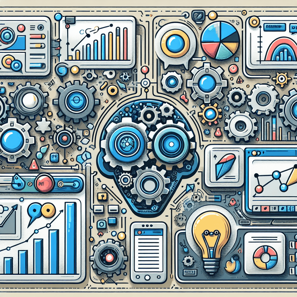 overview of SEO automation dashboard showing analytics and suggestions