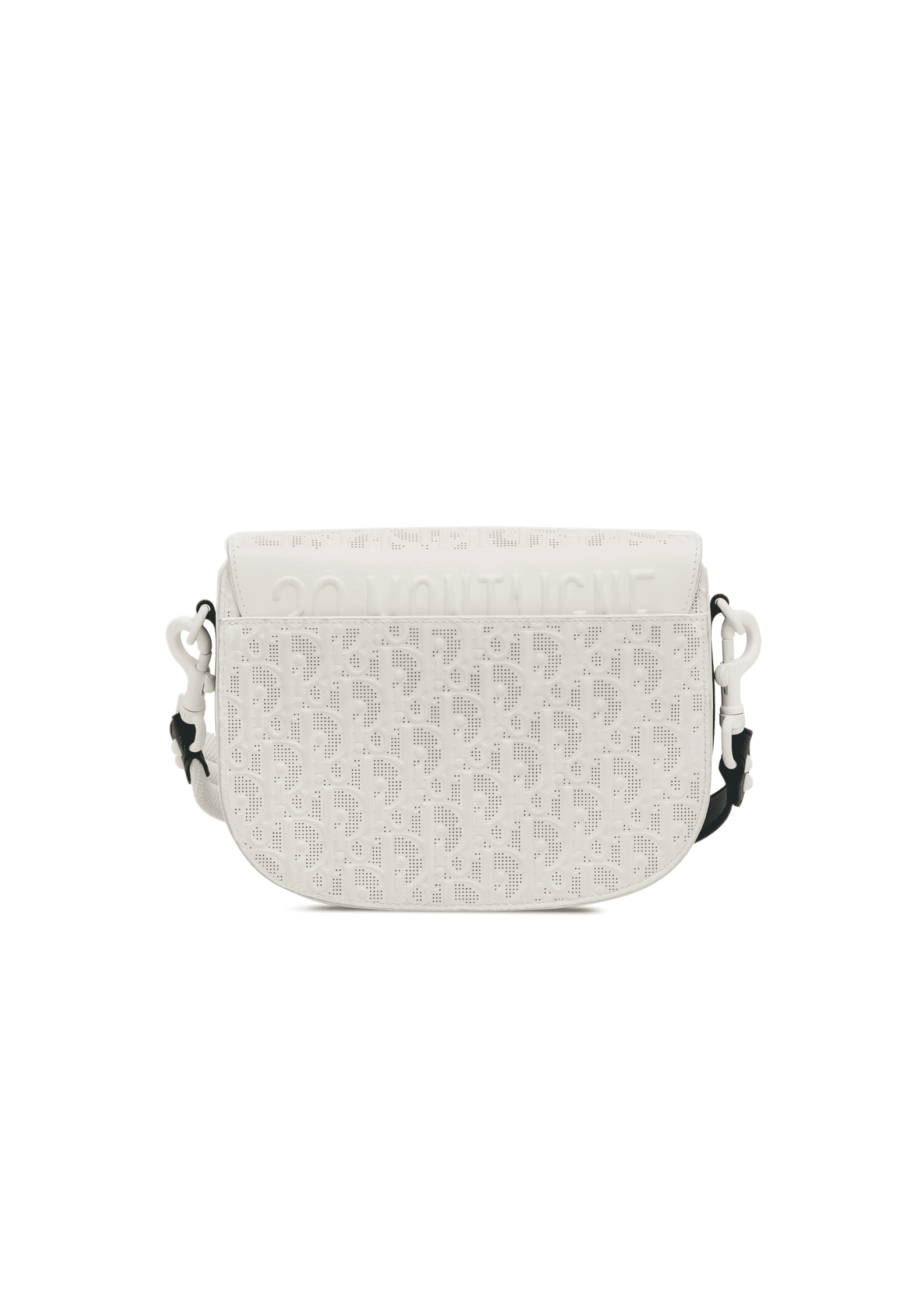 Dior Medium Perforated Calfskin Oblique Bobby Flap