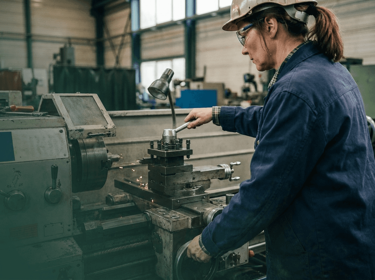 Ouvriers du bâtiment sur un chantier