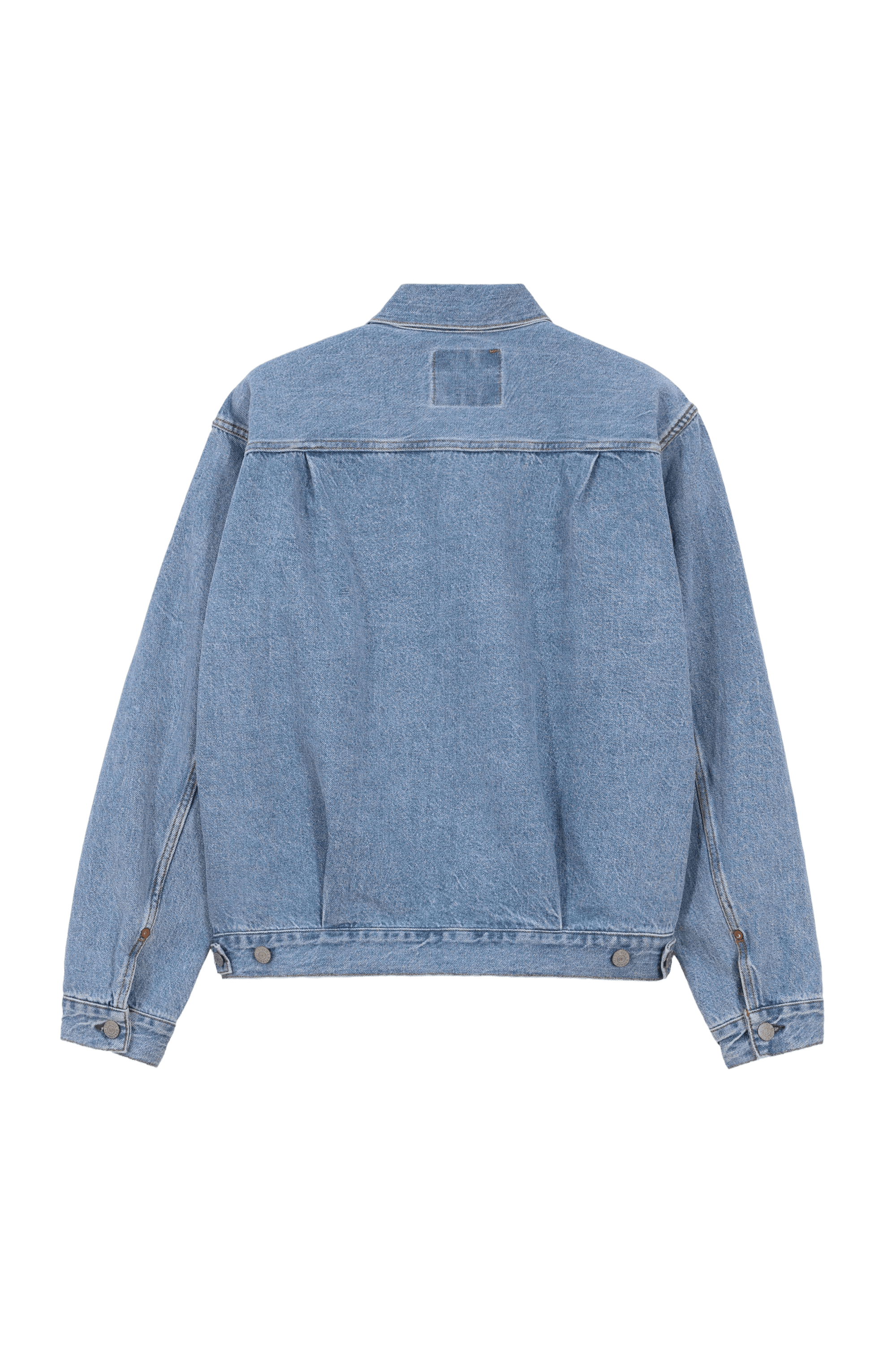 full back image of jean jacket