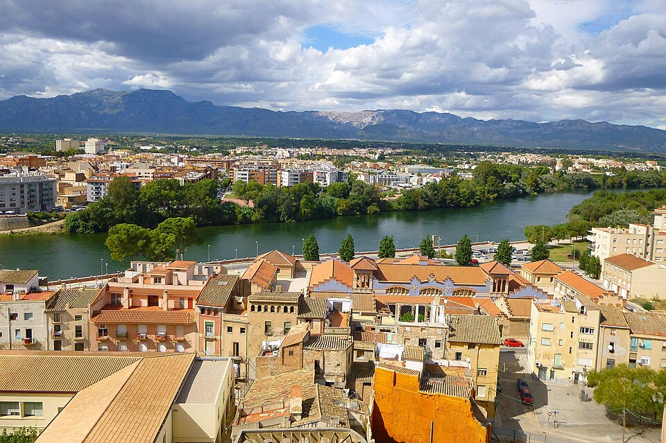Vistes panoràmiques de Tortosa - Autoria: Wikimedia Upload