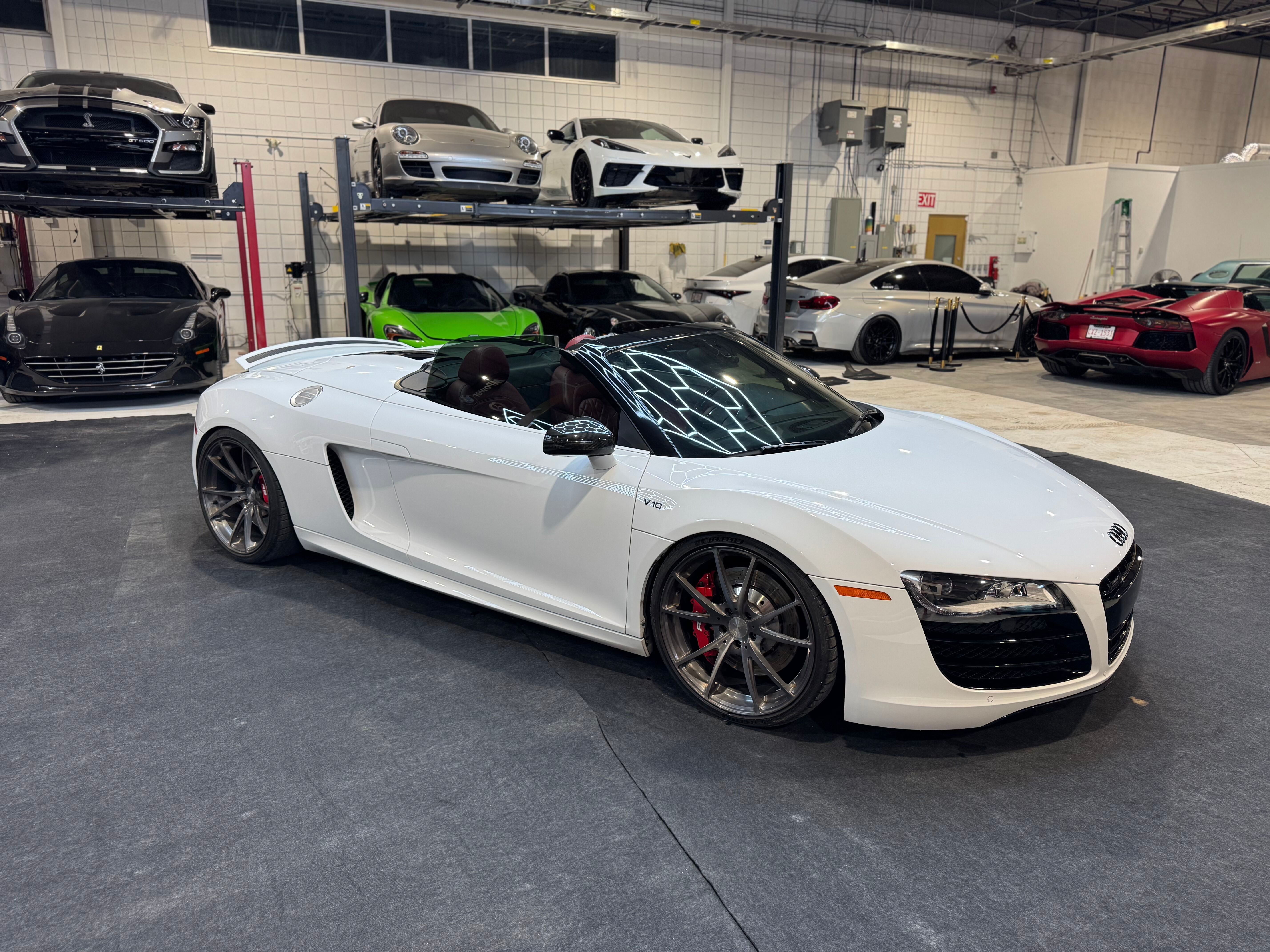 Woman In White Background