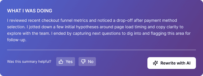 Software user interface