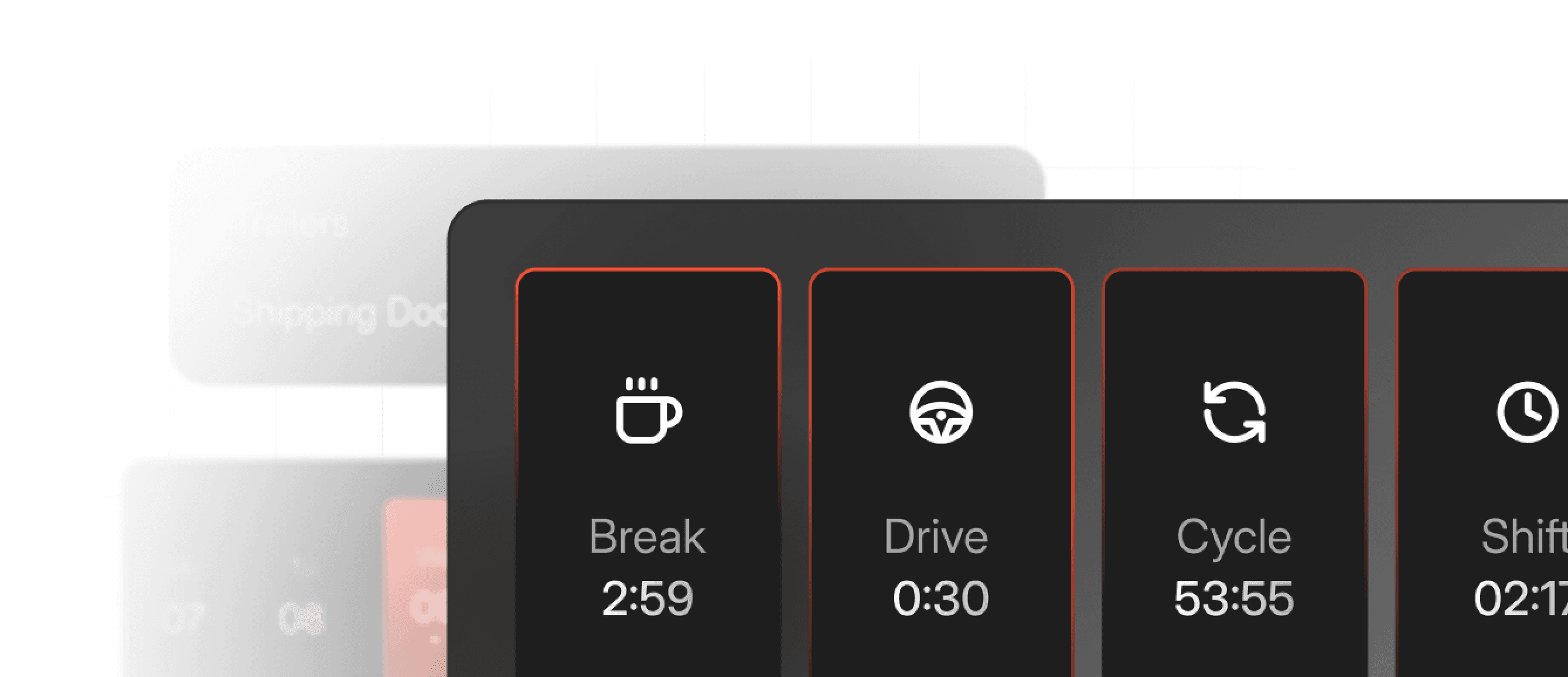 edl logbook support with some of the usual actions that truck drivers practice