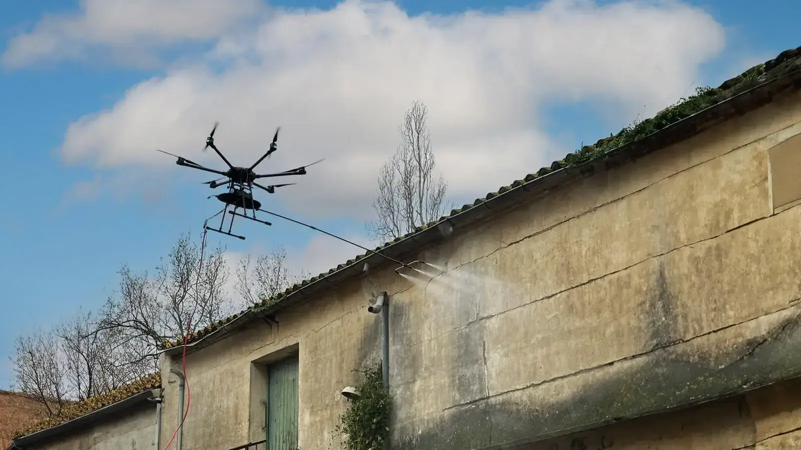 nettoyage façades béton
