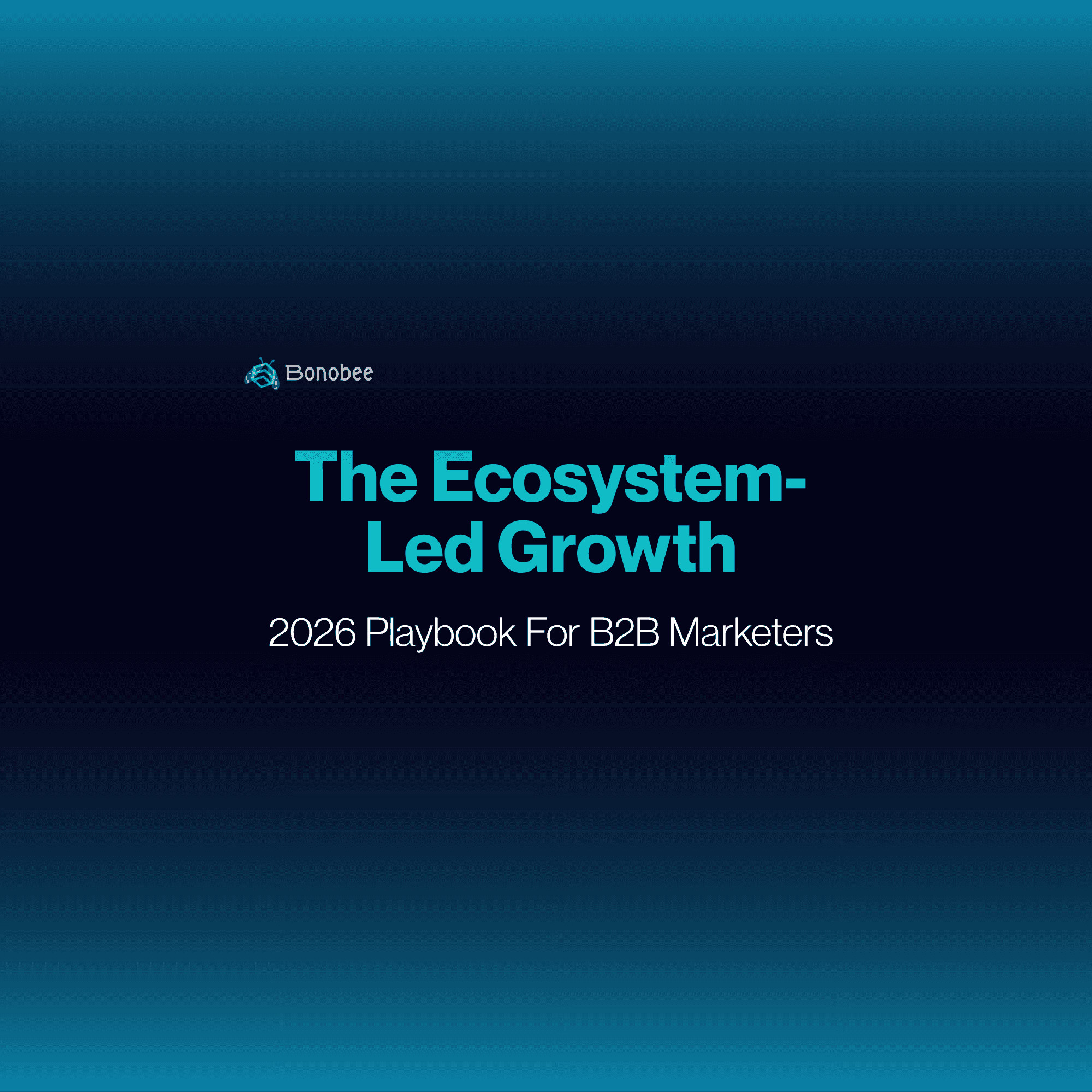 Ecosystem Led Growth Playbook