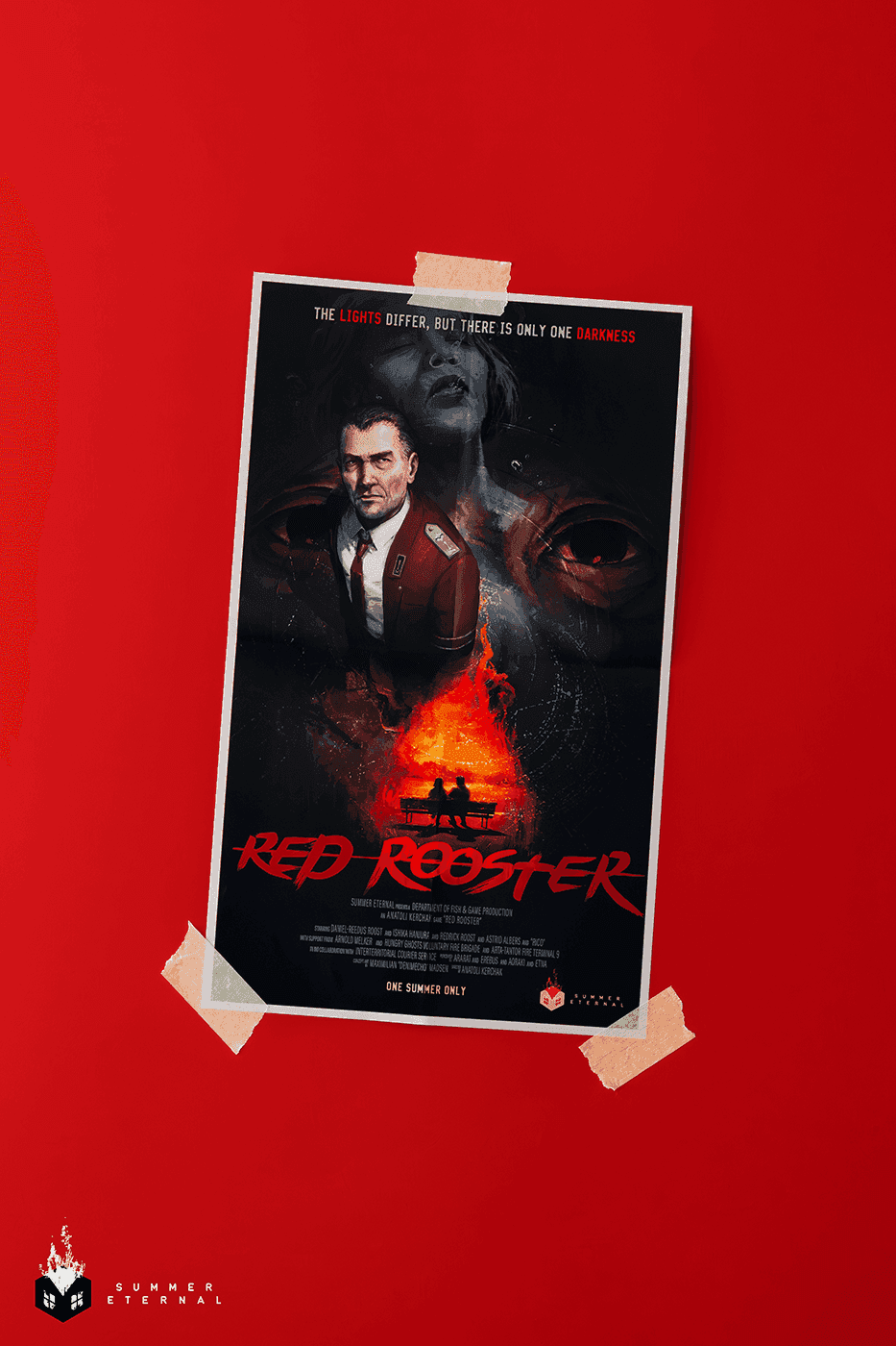 Daniel-Reedus poster for RPG Red Rooster in the Summer Eternal Anthology